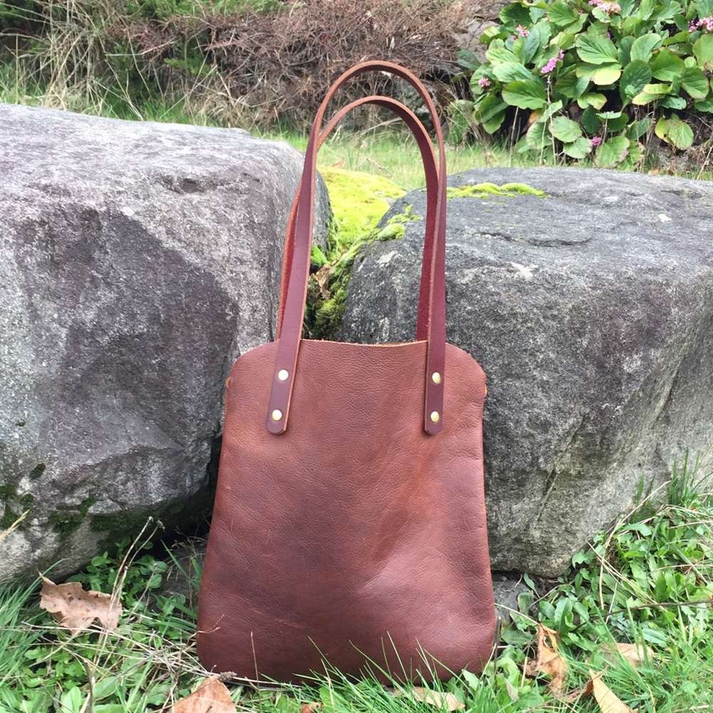 Handmade Leather Tote Bag